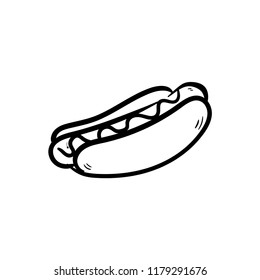 Hotdog Dog Stock Illustrations Images Vectors Shutterstock