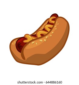 Hot dog fast food
