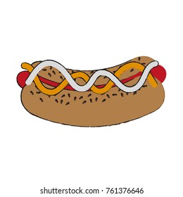 Hot dog fast food