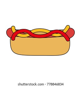 Hot dog fast food