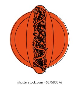 hot dog fast food icon image