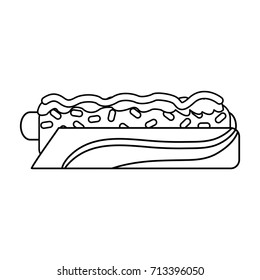 hot dog fast food icon image 