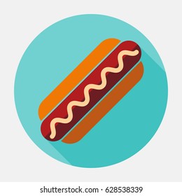 Hot dog flat