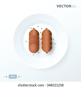 hot dog  food, Sausage 