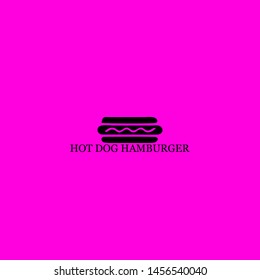 hot dog hamburger icon sign signifier vector
