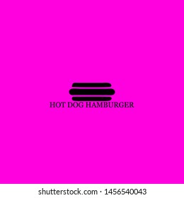 hot dog hamburger icon sign signifier vector