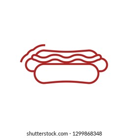 Hot dog icon