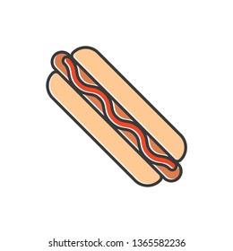 Hot dog icon