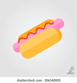 Hot dog icon