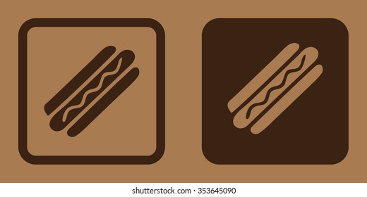 Hot Dog Icon