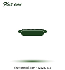 Hot dog icon.
