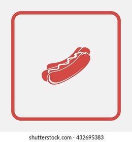 Hot dog Icon.