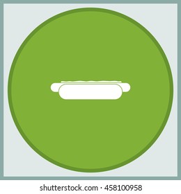 Hot dog icon.