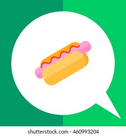 Hot dog icon