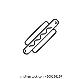 Hot Dog Icon