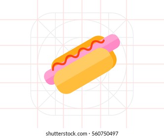 Hot dog icon