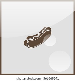 Hot dog Icon.