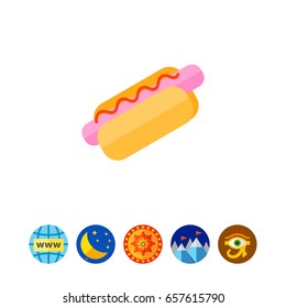 Hot dog icon