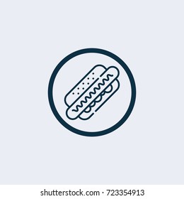 Hot dog icon