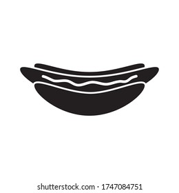 Hot Dog Icon Design Vector Template