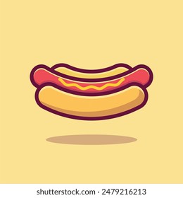 hot dog icon design vector template