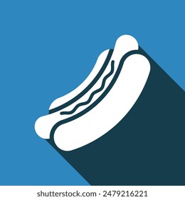 hot dog icon design vector template