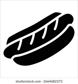 Elemento De Ícone Hot Dog Para Design