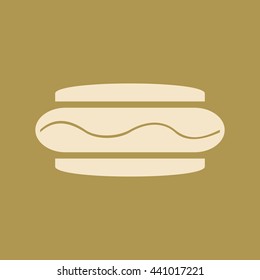 Hot Dog Icon. Eps-10.