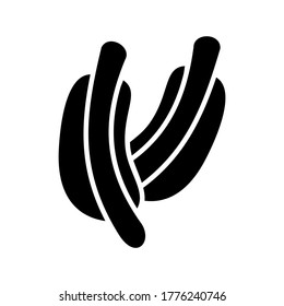 hot dog icon or logo isolated sign symbol vector illustration - high quality black style vector icons
