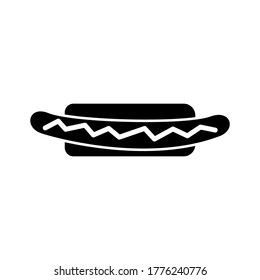 hot dog icon or logo isolated sign symbol vector illustration - high quality black style vector icons
