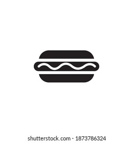 hot dog icon symbol sign vector