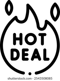 hot dog icon. Thin Linear Style Design Isolated On White Background