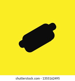 hot dog icon vector