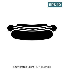 hot dog icon vector design template