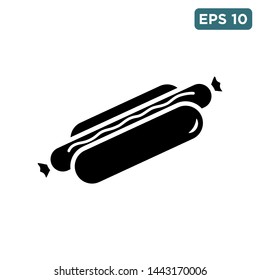 hot dog icon vector design template