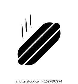 Hot Dog Icon, vector illustration eps 10