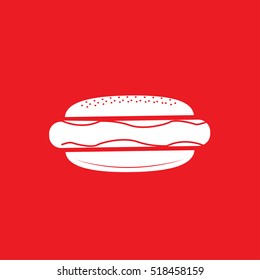 hot dog Icon Vector Illustration