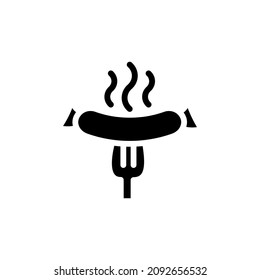 Icono de Perro caliente en vector. Logotipo