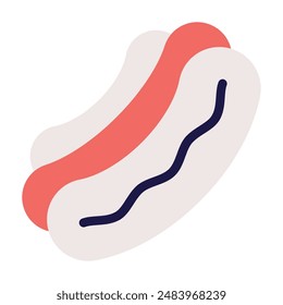 Hot Dog icon for web, app, infographic, etc