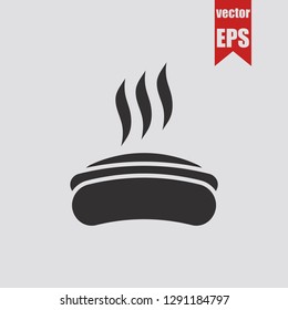 Hot Dog icon.Vector illustration.