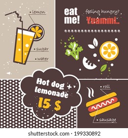 hot dog lemonade info