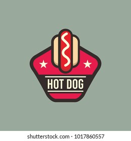 Hot dog logo