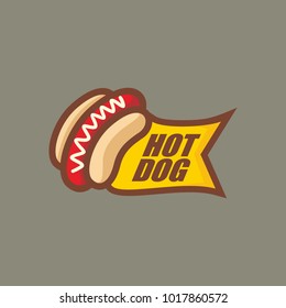 Hot dog logo