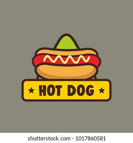 Hot dog logo