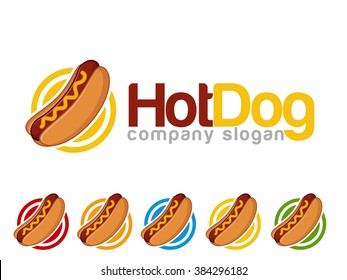 Hot dog logo