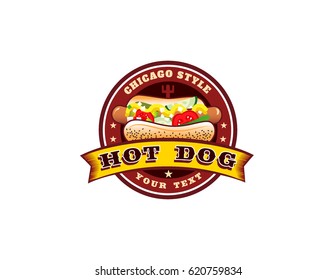 Hot Dog Logo