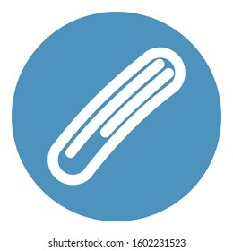 
Hot Dog Outline bold Vector Icon which can be easily modified or Edited
