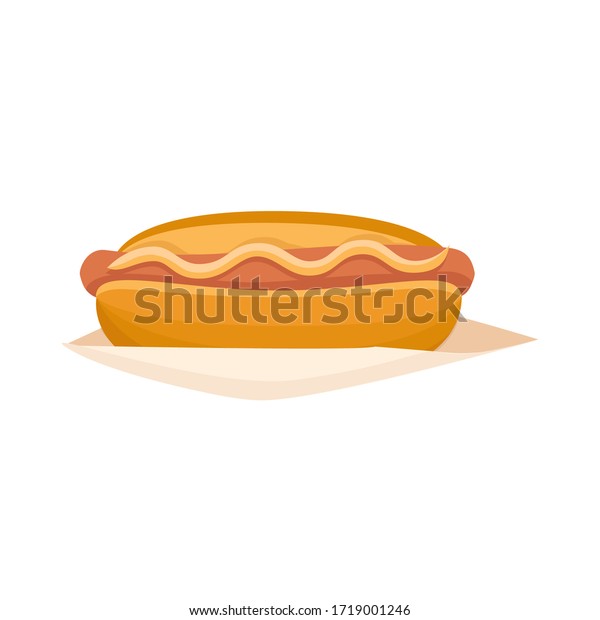 Hot Dog Paper Vector Stock Vector (Royalty Free) 1719001246 | Shutterstock