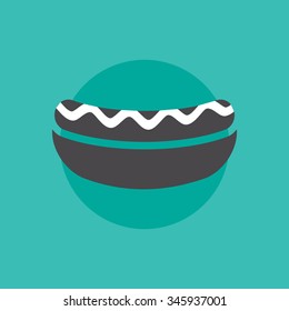 Hot dog pictogram