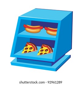 Hot Dog and Pizza